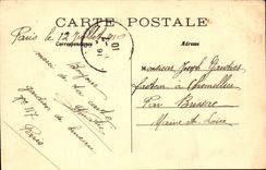 Paris CPA Which occurred of the Elysees fields