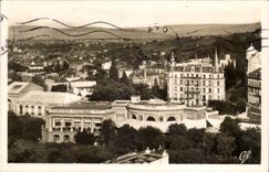 Royat CPA Panoramic View on the casino