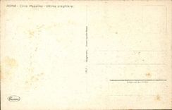 Italien Italien Rom CPA Circo Massimo Ultima wird preghiera (Lowearena)