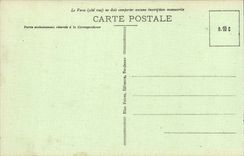 Interior Gavarnie CPA of the circus