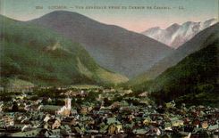 Luchon CPA View taken of the way of Cazaril