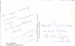 Lourdes CPA the basilica and the Peak of Jer