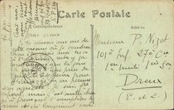 Dreux CPA the barracks