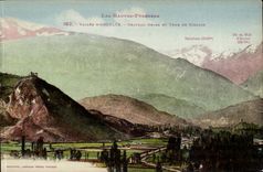 Valley of Argeles CPA Cahteau Gelos and turn of Vidalos