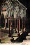 Mont Saint Michel CPA the cloister Detail of the colonnade