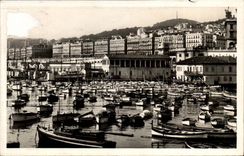 Alerie Algiers MODERN CARD Boulevard of the Republic and Carnot boulevard