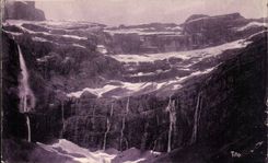 Interior Gavarnie CPA of the Pyrenees circus