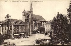Bagneres de Bigorre CPA Church St Vincent