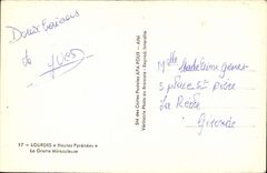 Lourdes CPA the miraculous cave