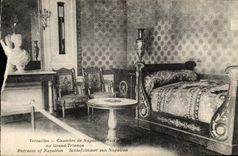 Versailles CPA Room of Napoleon 1st in large TRianon