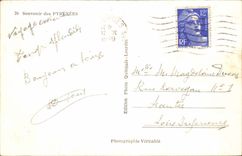 CPA Lourdes Gavarnie CAuterets Andenken der Pyrenees