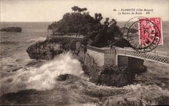 Biarritz CPA Le rocher du Basta