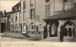 Luxeuil CPA the cloister and the town hall