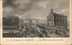 Musee Carnavalet CPA Raguenet Le pont Neuf et la SAmaritaine (peinture)