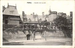 Paris CPA Museum of Cluny