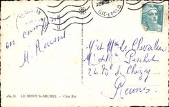 Mont Saint Michel CPA Cote Is