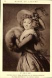 Museum of Louvre CPA Mrs Vigee the Brown Portrait of Mrs Mole Reymond of the French Comedy