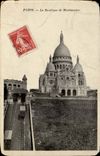 Paris CPA La basilique de Montmartre