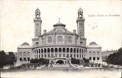 Paris CPA Palate of Trocadero