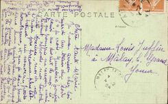 Paris CPA Trocadero built in 1878 on the site of old careers