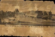 Paris CPA Du cote de l'Isle Notre DAme 1750