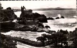 Biarritz CPA Villa Belza et Port Vieux