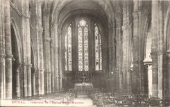 Interior Epinal CPA of the church Saint Maurice