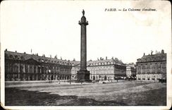 Paris CPA La colonne Vendome