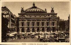 Paris CPA L'Opera 