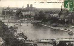 CPA Paris Vue generale de la cite