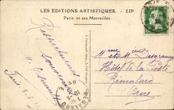 CPA Paris L'hotel de ville et le pont d'Arcole