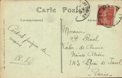 CPA Seas les Bains Panorama of the beach Seen on Treport