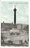 CPA Paris the Bastille and the column of July