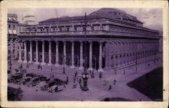 CPA Bordeaux the large theater