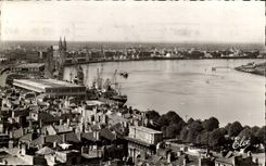 CPSM Bordeaux View from above on the roads