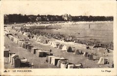 Pouliguen CPA the beach
