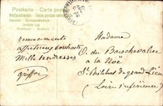 CPA Fantasy Flowers Happy New Year