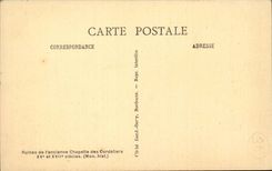 Saint EMilion CPA Ruins of the old cloister of Cordeliers