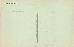 Paris CPA the Pantheon the apse and the monument of National Convention