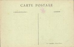 Paris CPA Le jardin des Tuileries et le pavillon de Rohan 