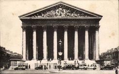 Paris CPA Church of the madeleine