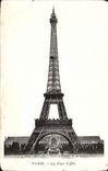 Paris CPA the Eiffel Tower