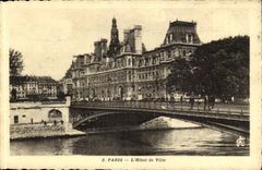Paris CPA Hotel de ville 