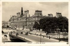 Paris CPA Hotel de ville 