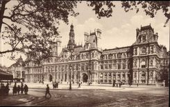 Paris CPA Hotel de ville 