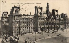 Paris CPA Hotel de ville 