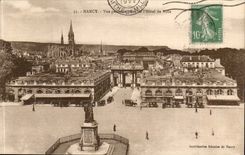 Nancy CPA Vue generale prise de l'hotel de ville