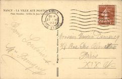 Nancy CPA Place Stanislas GRilles de Jean Lamour