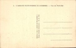 CPA Abbey St Pierre de Solesmes the Sarthe Seen of North East