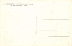 CPA Abbey St Pierre de Solesmes the Sarthe Seen of the hills in the west